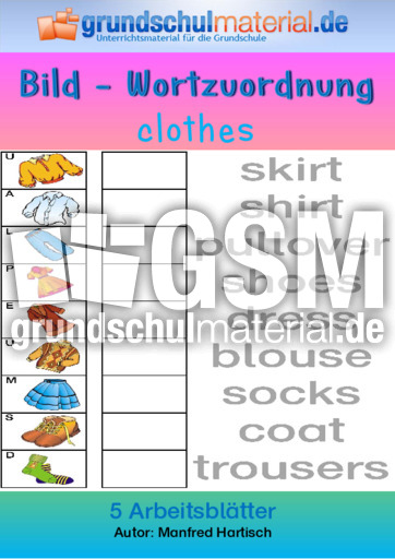 Bild-Wortzuordnung clothes.pdf